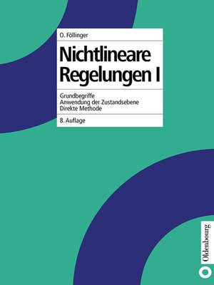 cover image of Nichtlineare Regelungen I